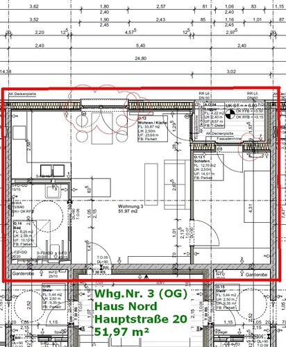 Wohnung Grundriss